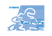 Yamaha MT-07 - Owners Manual EN 2019